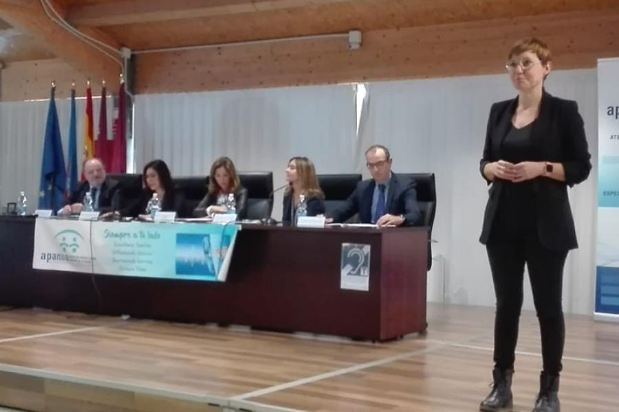 Fotografía de ponencia en las Jornadas técnicas (40 aniversario)