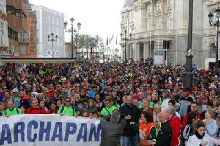 Fotografía de concentración Marchapanda